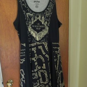 Harry Potter Mauraders Map Dress